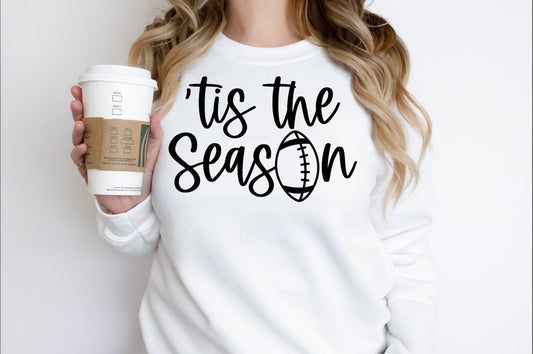 Tis the Season Football  Heavy Blend Sweatshirt