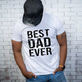 Best Dad Ever Distressed Gildan Soft Style T-Shirt