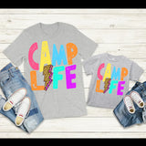 Camp Life Lightning Bolt Gildan Softstyle T-shirt