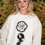 Semi Colon Rose You Matter Suicide Awareness  Heavy Cotton Sweatshirt