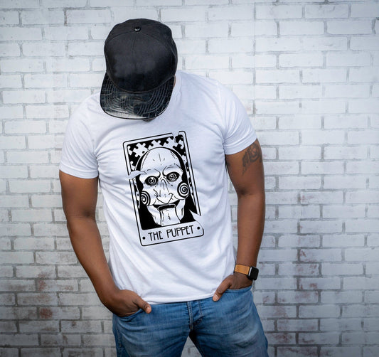 The Puppet Tarot Card Gildan Softstyle T-shirt