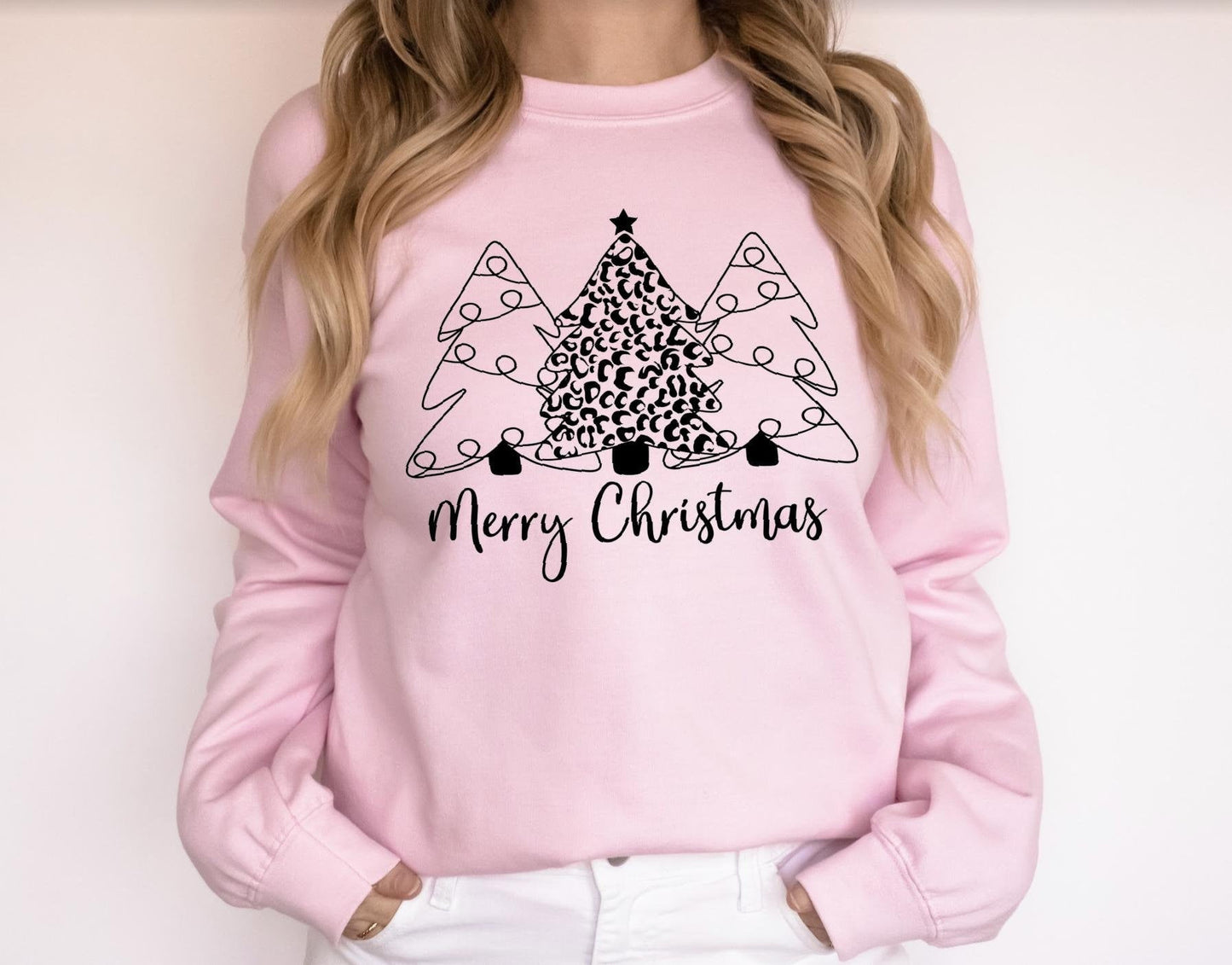 Merry Christmas Gildan Heavy Cotton Sweatshirt