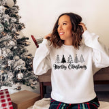 Merry Christmas Doodle   Heavy Blend Sweatshirt