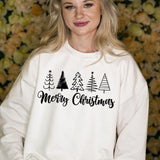 Merry Christmas Doodle   Heavy Blend Sweatshirt