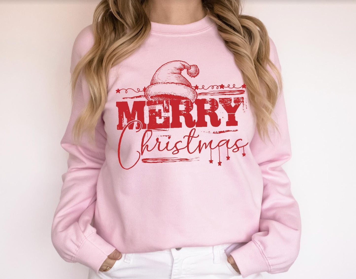 Merry Christmas Gildan Heavy Cotton Sweatshirt