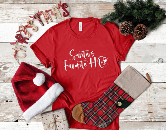 Santas Favorite Ho Christmas Tshirt