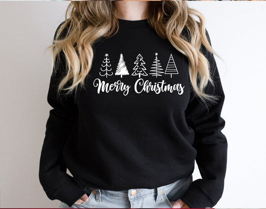 Merry Christmas Doodle   Heavy Blend Sweatshirt