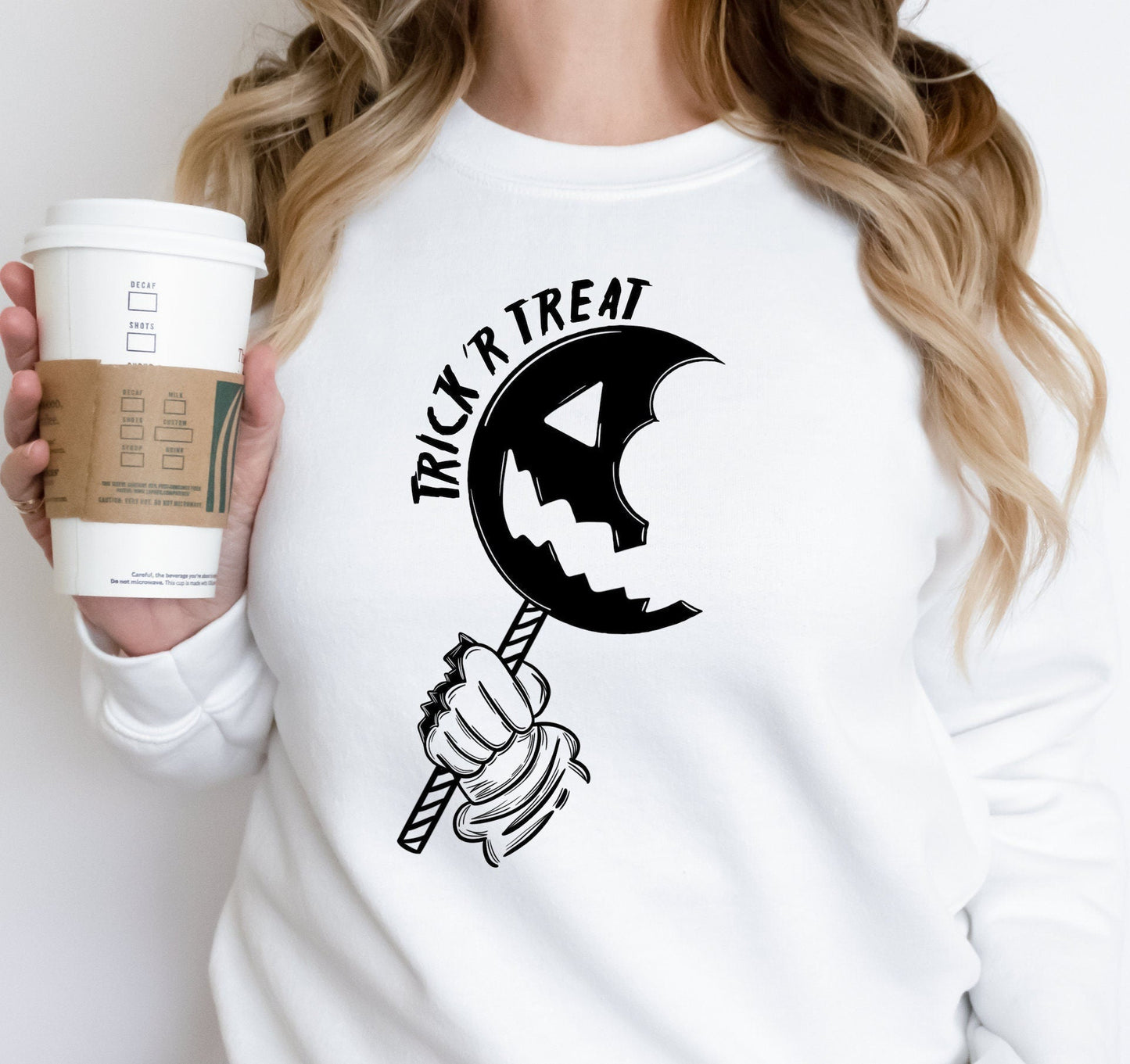 Trick R Treat Sucker Halloween Gildan Softstyle Sweatshirt