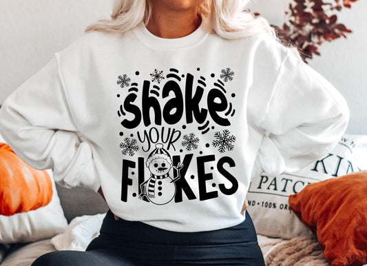 Shake Your Flakes  Heavy Cotton Sweatshirt