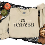 Hand Picked Farm Fresh Pumpkins  Heavy Blend Sweatshirt