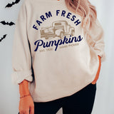 Farm Fresh Pumpkins Truck  Heavy Blend Sweatshirt