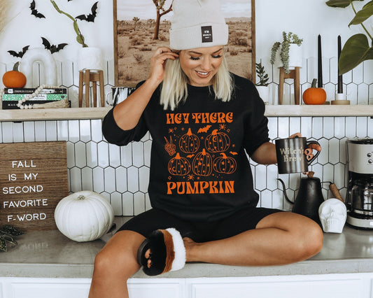 Hey There Pumpkin Doodle  T-shirt or Sweatshirt