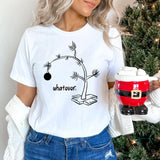Whatever Christmas Tree Gildan Softstyle T-shirt