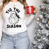 Tis The Season Santa Christmas  Heavy Blend Sweatshirt