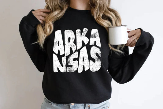 Arkansas Grunge  T-shirt or Sweatshirt