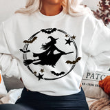 Flying Witch Gildan Softstyle Crewneck