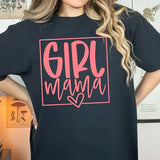 Girl Mama Bella Canvas Black T-shirt