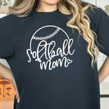Softball Mom Bella Canvas T-shirt