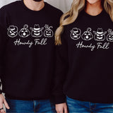 Howdy Fall Pumpkin Row  T-shirt or Sweatshirt