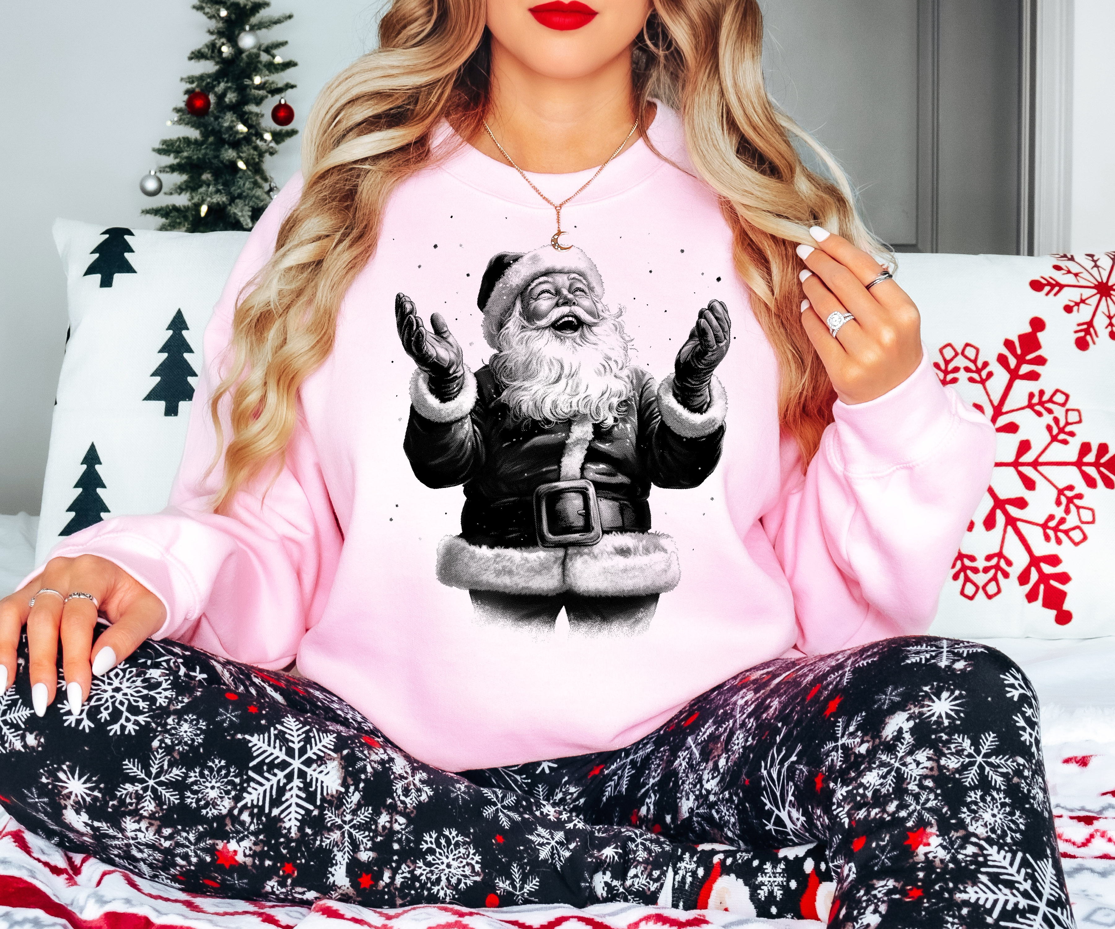 Joy Santa T-shirt or Sweatshirt