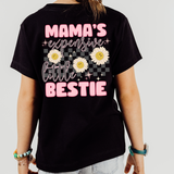 Mamas Expensive Little Bestie Bella Canvas Kids T-Shirt