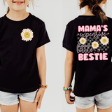 Mamas Expensive Little Bestie Bella Canvas Kids T-Shirt
