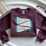 Heritage Trails Hawks Pennant Adult Sweatshirt