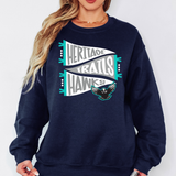 Heritage Trails Hawks Pennant Adult Sweatshirt