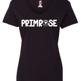 Womens Primrose Doodle V-Neck T-Shirt