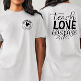 Primrose Teach Love Inspire Gildan Soft Style T-Shirt