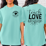 Primrose Teach Love Inspire Gildan Soft Style T-Shirt