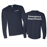UCHealth Emergency Department Unisex Long Sleeve T-Shirt-Gildan HeavyCotton
