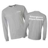 UCHealth Emergency Department Unisex Long Sleeve T-Shirt-Gildan HeavyCotton