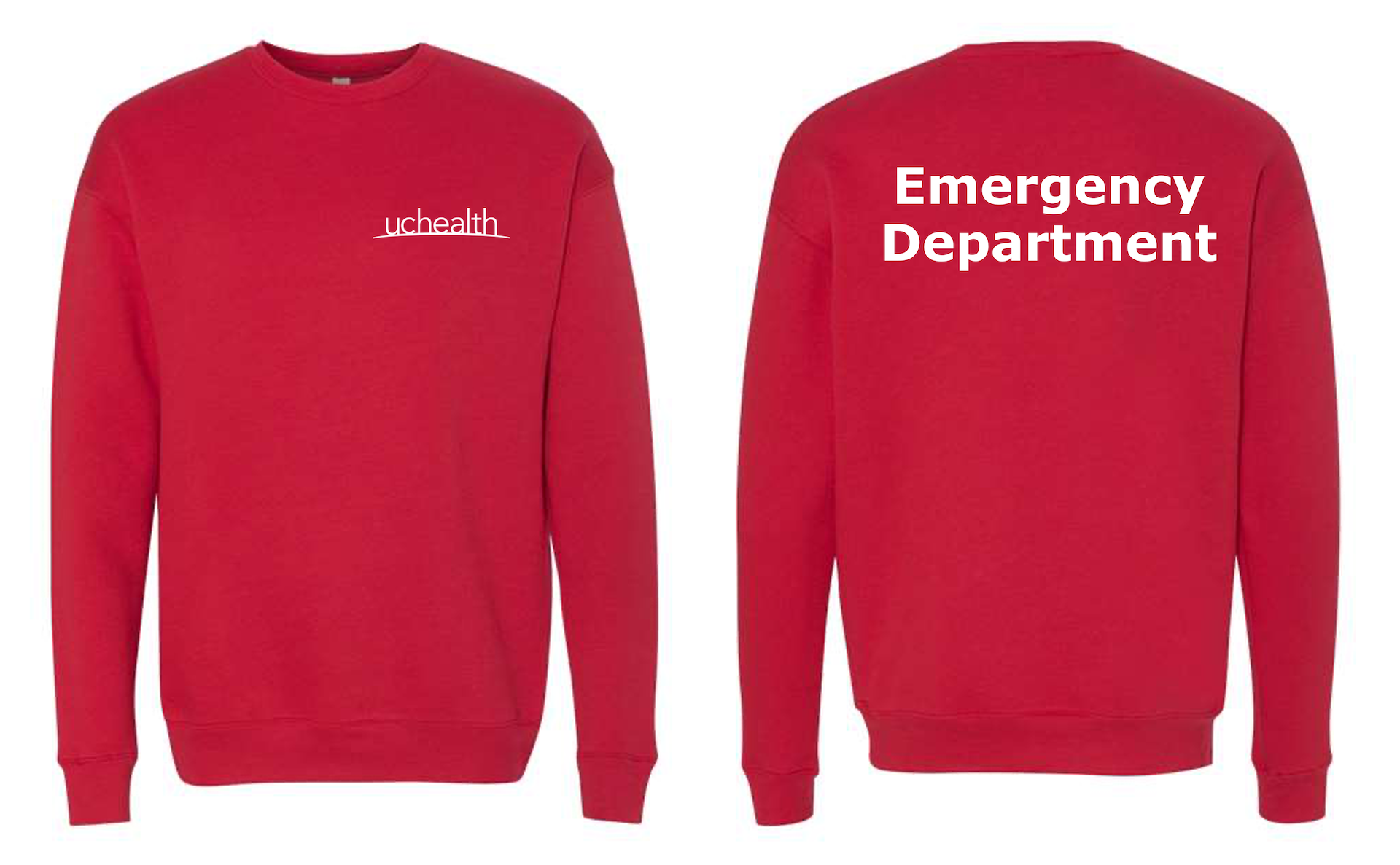 UCHealth Bella Canvas Fleece Sweatshirt
