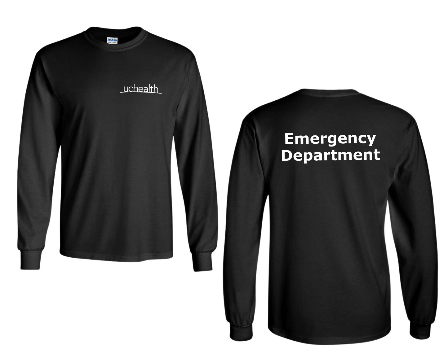 UCHealth Unisex Long Sleeve T-Shirt-Gildan Ultra Cotton