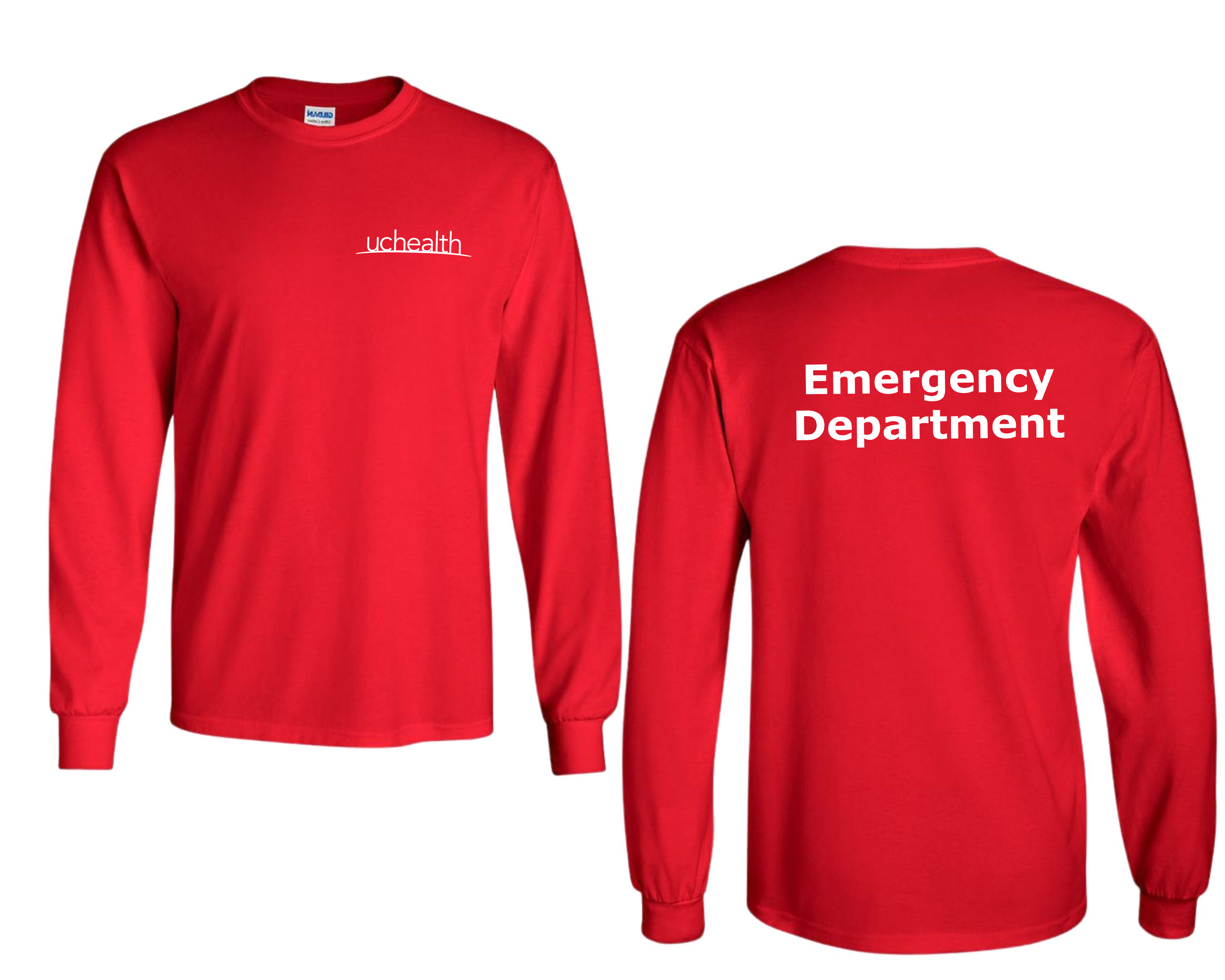 UCHealth Unisex Long Sleeve T-Shirt-Gildan Ultra Cotton
