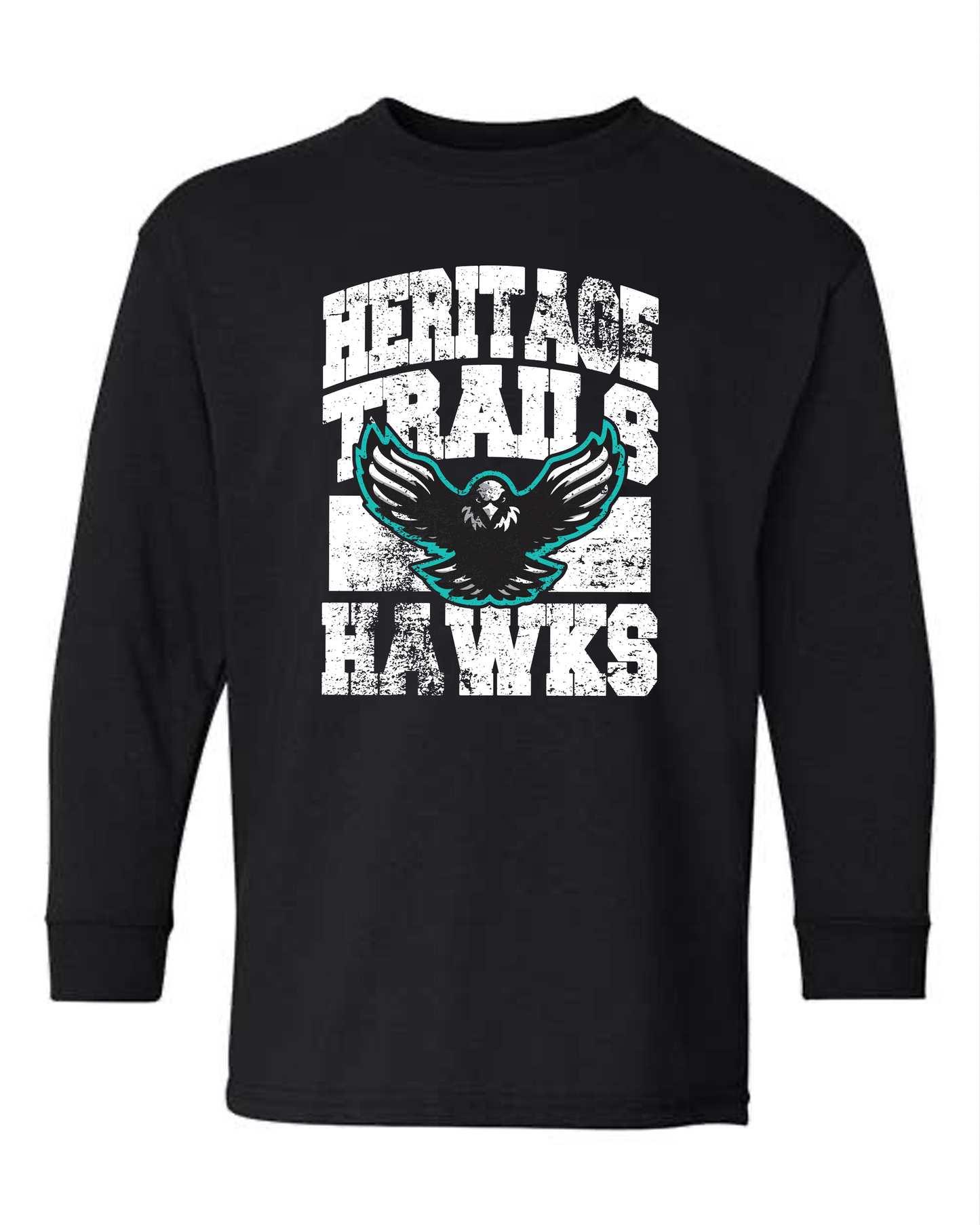 Heritage Trails Hawks Youth Long Sleeve TShirt