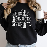 Zero Amucks Given  Heavy Blend Sweatshirt